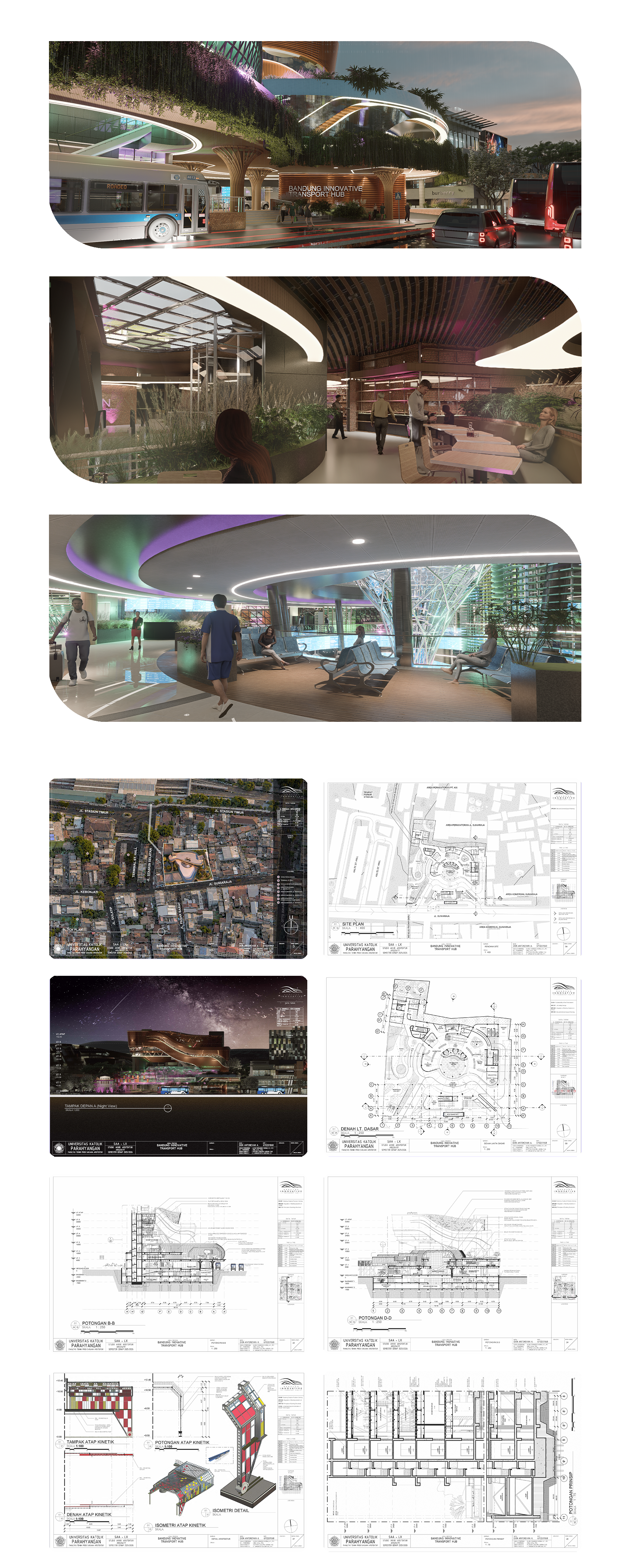 BANDUNG INNOVATIVE TRANSIT HUB layout 5